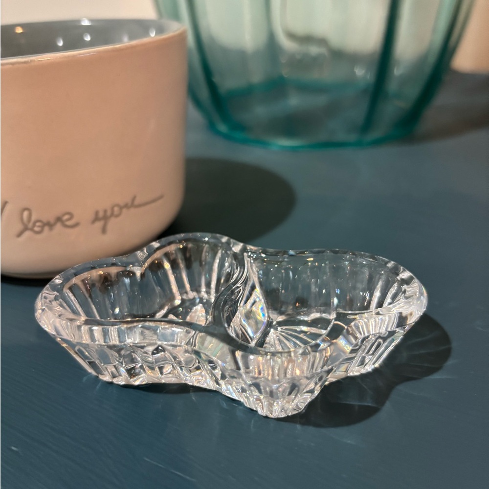 Waterford Crystal Mini Heart Trinket Dish